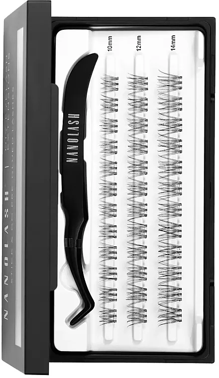 Nanolash DIY Eyelash Extensions Stick &amp; Go Pre-Glued Lashes Veštačke trepavice Classy