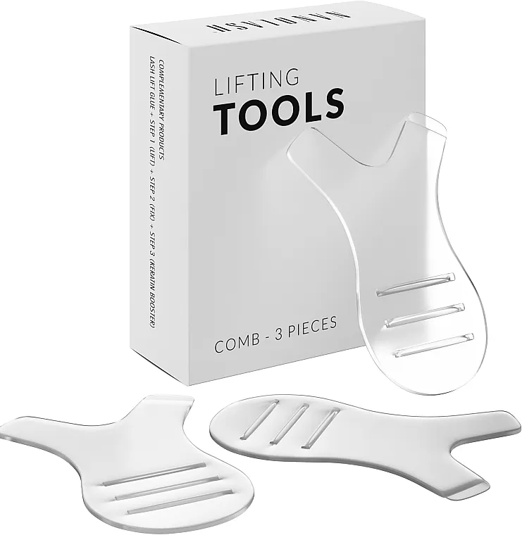 Nanolash Lifting Combs Četkice za podizanje trepavica u obliku slova Y, 3 kom.