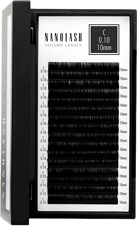 Nanolash Volume Lashes Lažne trepavice C, 0,10 (10 mm)