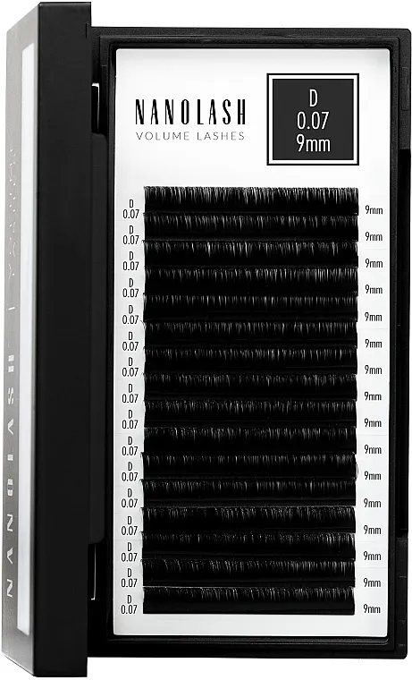 Nanolash Volume Lashes Lažne trepavice D, 0,07 (9 mm)