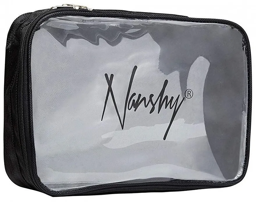 Nanshy Medium Clear Cosmetic Bag Kozmetička torbica, prozirna