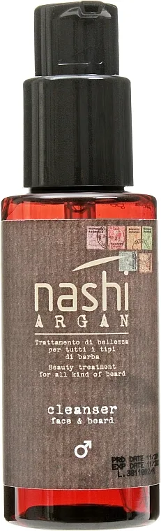 Nashi Argan Manline Čišćenje za lice i bradu