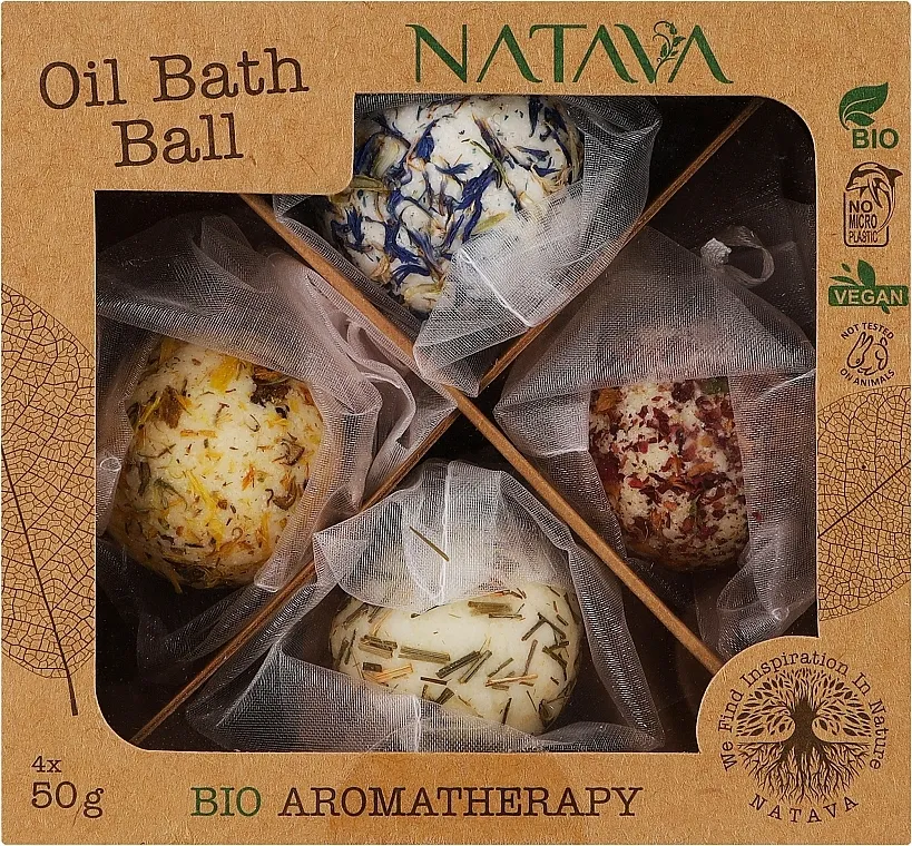 Natava Bio Aromatherapy (4*50g) Set