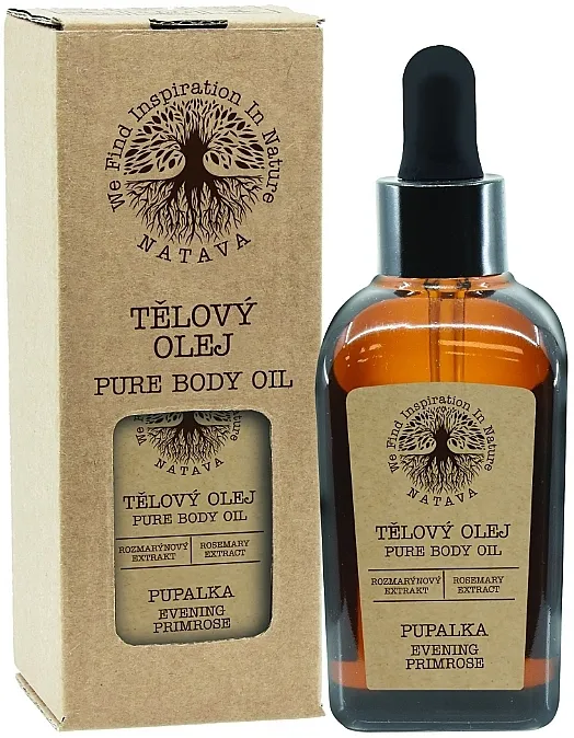 Natava Pure Body Oil Puter za telo 'Večernji jaglac'