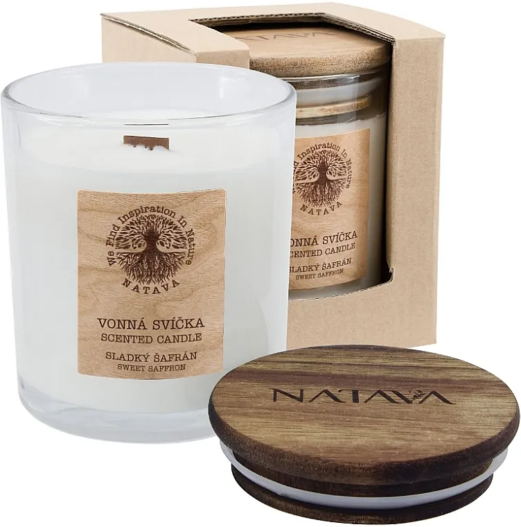 Natava Scented Candle Mirisna sveća 'Slatki šafran'