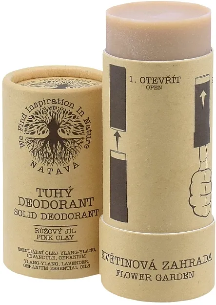 Natava Solid Deodorant Dezodorans u kamenu "Cvjetna bašta"
