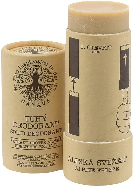 Natava Solid Deodorant Dezodorans u stiku 'Alpska svežina'