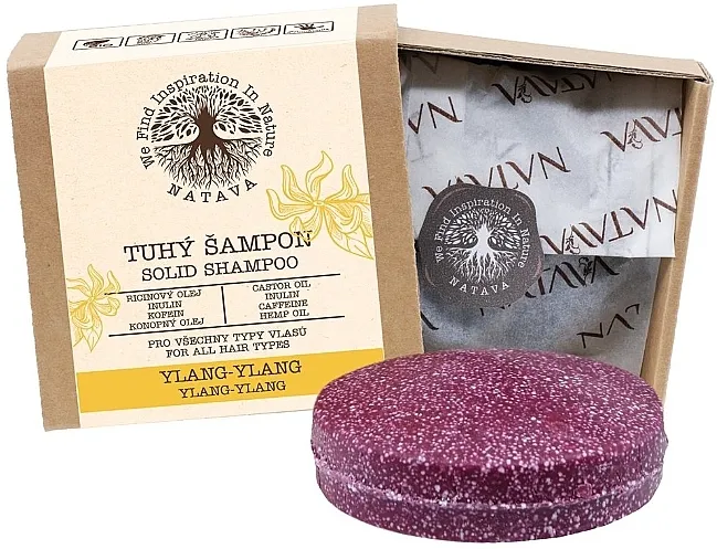 Natava Solid Shampoo Šampon u ploči "Ylang-Ylang"