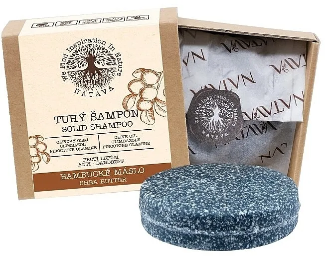 Natava Solid Shampoo Šampon u čvrstom stanju 'Ši Puter'
