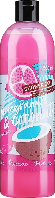 Natigo Melado Shower Gel Pomegranate &amp; Coconut Gel za tuširanje "Nar i kokos"