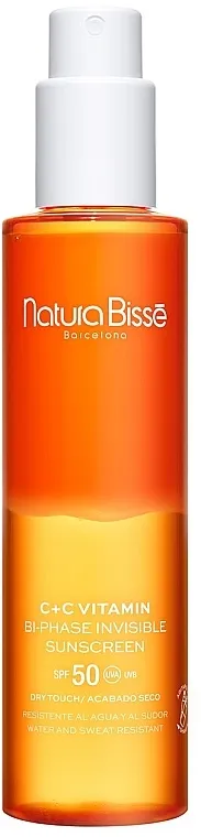 Natura Bisse C+C Vitamin Bi-Phase Invisible Suncreen SPF50 Dvokomponentna krema za sunčanje