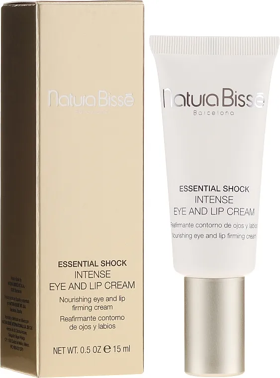 Natura Bisse Essential Shock Intense Eye and Lip Treatment SPF15 Krema za intenzivnu njegu suhe kože oko očiju i usana
