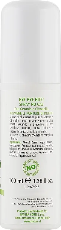 Natura House Sprej protiv uboda komaraca