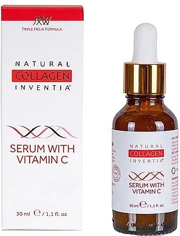 Natural Collagen Inventia Serum With Vitamin C Serum za lice s vitaminom C