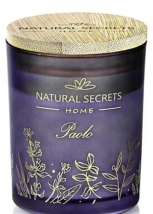 Natural Secrets Aromatična sveća "Paolo"