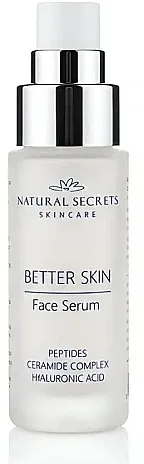 Natural Secrets Better Skin Face Serum Serum za lice sa peptidima, ceramidima i vitaminom C