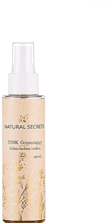 Natural Secrets Cleansing Tonic Tonik za čišćenje lica "Zeleni čaj i kadulja"