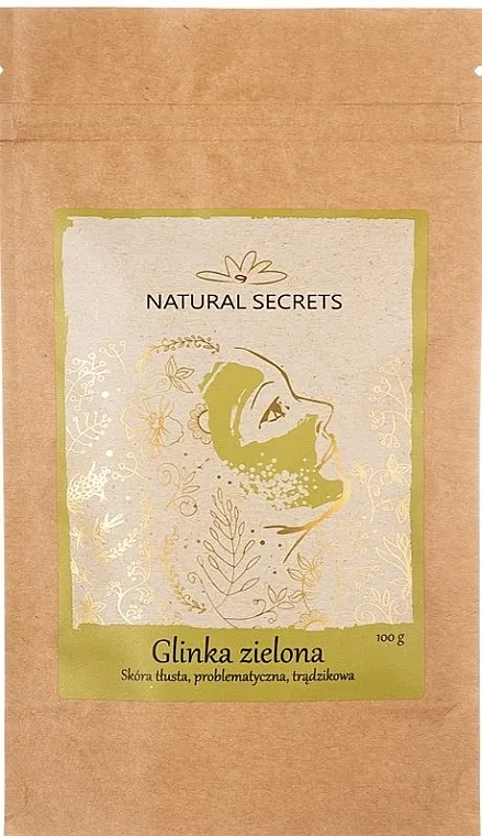 Natural Secrets Green Clay Zelena glina