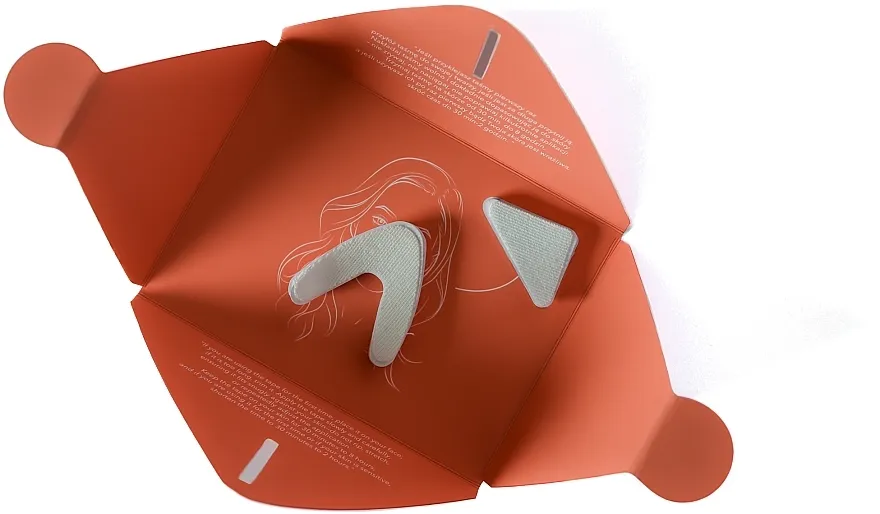 NaturalFace Beauty Tapes Trake protiv bora ispod očiju, bele