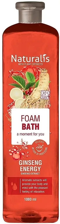 Naturalis Ginseng Energy Foaming Bath Pena za kupanje
