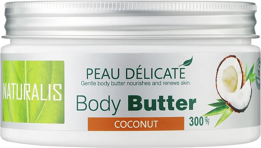 Naturalis Peau Delicate Coconut Body Butter Ulje za tijelo