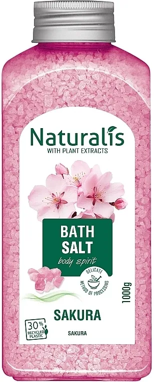 Naturalis Sakura Bath Salt Kupka so Sakura