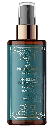 NaturalME Luxury SPA Face And Body Mist Maglica za lice i telo Zeleni Čaj &amp; Bambus