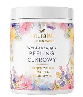 NaturalME Sensual Moment Scrub Ujednačavajući šećerni piling sa uljem od maline i jasminovim puterom