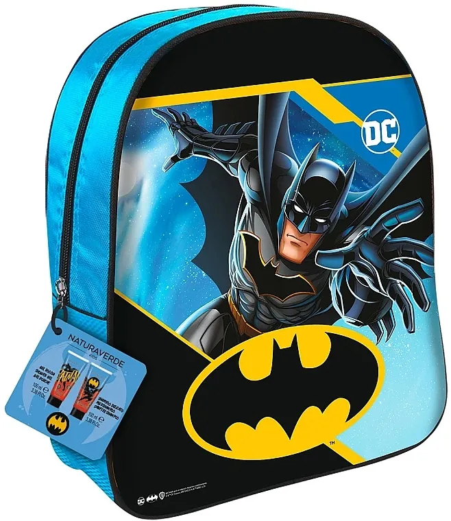 Naturaverde Kids Batman (shm/100ml + sh/gel/100ml + backpack/1pc) Set