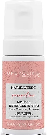 Naturaverde Mousse Detergente Viso Čistilna pena za lice Pompelmo