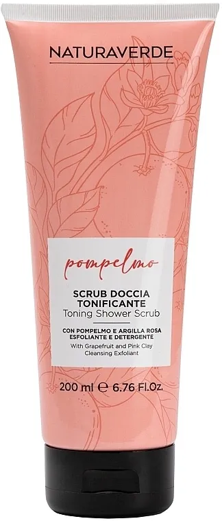 Naturaverde Toning Shower Scrub Tonizirajući piling za tuširanje