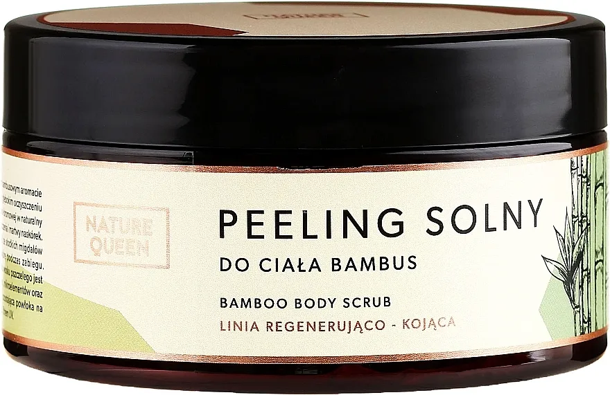 Nature Queen Body Scrub Soli piling za telo 'Bambus'