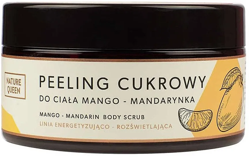 Nature Queen Mango-Mandarin Body Scrub Šećerni piling za tijelo "Mango-mandarina"