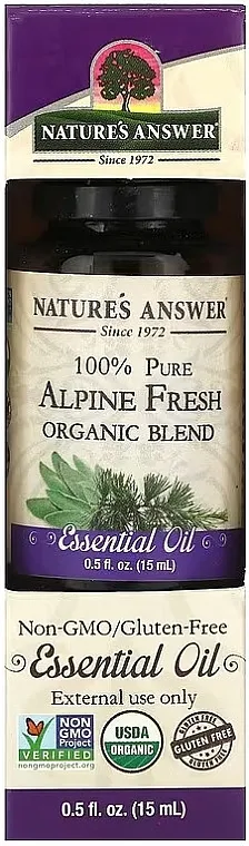Nature's Answer Alpine Fresh Organic Blend Organsko eterično ulje Alspka svežina