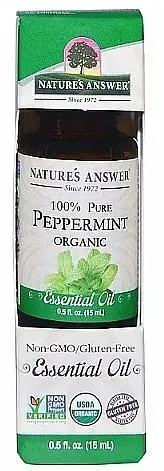Nature's Answer Peppermint Essential Oil Organsko eterično ulje od nane