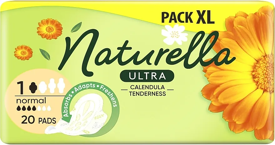 Naturella Calendula Tenderness Ultra Normal Higijenski ulošci, 20 kom