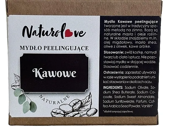 Naturolove Prirodni piling sapun, kafa