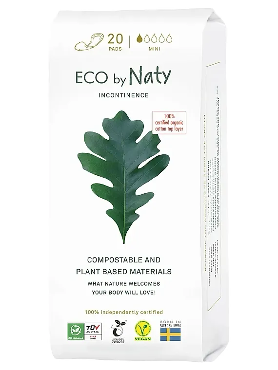 Naty Incontinence Pads Mini Urološki ulošci mini, 20 kom.