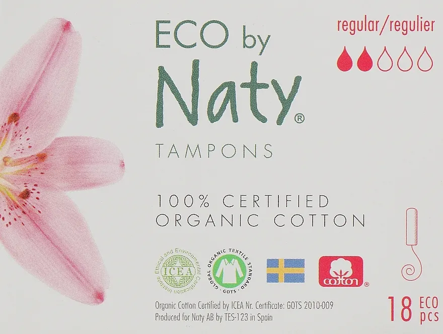 Naty Tamponi "Regular", 18 kom.