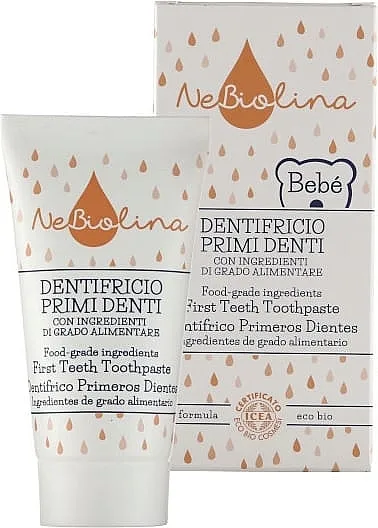 Nebiolina Baby First Teeth Toothpaste Zubna pasta za prve zube