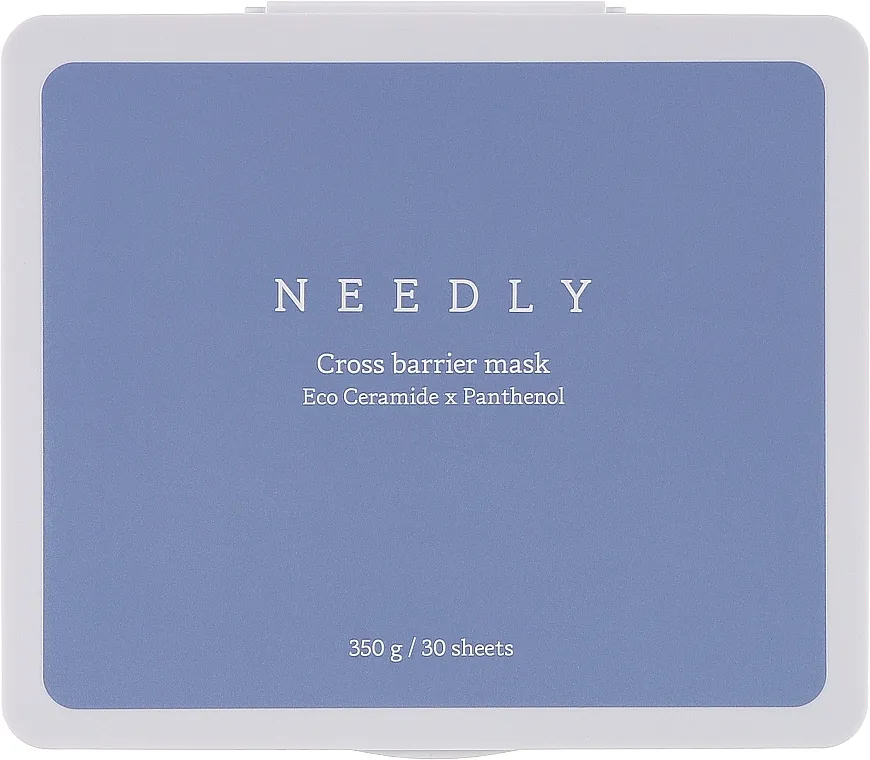 Needly Crossbarrier Mask Set maski u listovima sa ceramidima i pantenolom