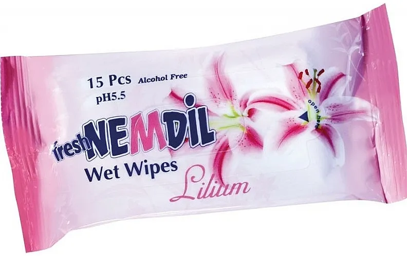 Nemdil Flowers Wet Wipes Vlažne maramice Lilium