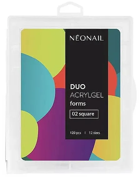 NeoNail Professional Duo Acrylgel Forms (120kom) Šabloni za nadogradnju noktiju