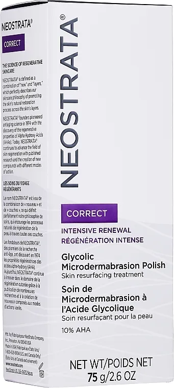 Neostrata Correct Glycolic Microdermabrasion Polish Zaglađujući piling za lice