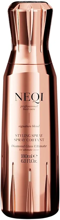 Neqi Professional Diamond Glass Ultimate Styling Spray Duboko hidratantni sjajni sprej sa termalnom zaštitom