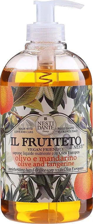 Nesti Dante Olive and Tangerine Soap Tečni sapun ''Maslinovo ulje i mandarina''