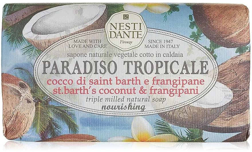 Nesti Dante Paradiso Tropicale St. Barths Coconut &amp; Frangipane Soap Sapun "Kokos i jasmin"