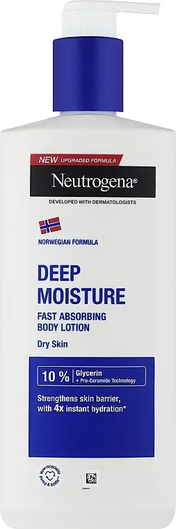 Neutrogena Deep Moisture Body Lotion Dubinsko hidratantno mlijeko za suhu kožu