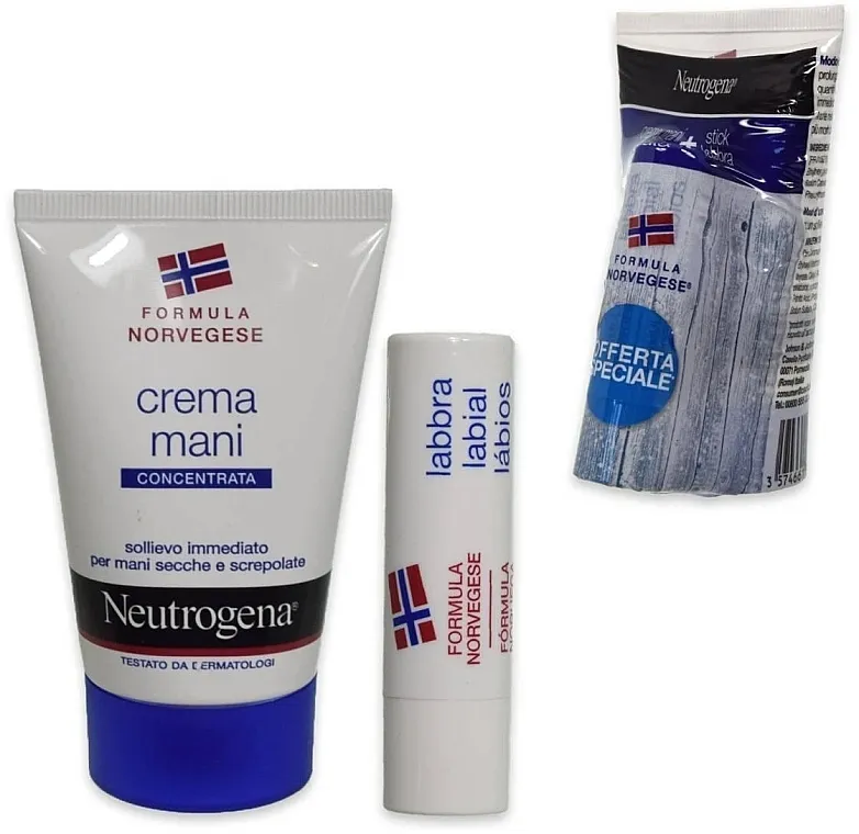 Neutrogena (h/cr/50ml + lip/balm/4.8 g) Set