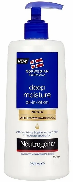 Neutrogena Norwegian Formula Deep Moisture Oil-in-Lotion Losion za tijelo